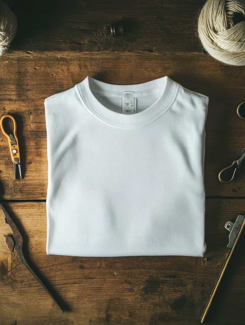 Cotton Round Neck T-Shirt – 180 GSM, Cotton Combed